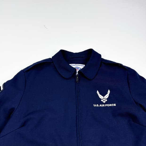 미군 US 오리지널 공군 네이비 블루종 자켓 (XL 여성추천)