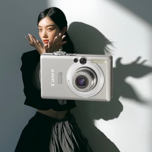 A급)캐논 익서스 60 CANON IXUS 60 빈티지 디지털카메라 디카