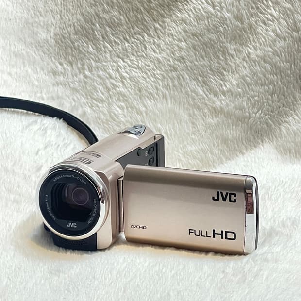 SS급) JVC GZ - E150 핑크 로즈골드 빈티지 캠코더🤍