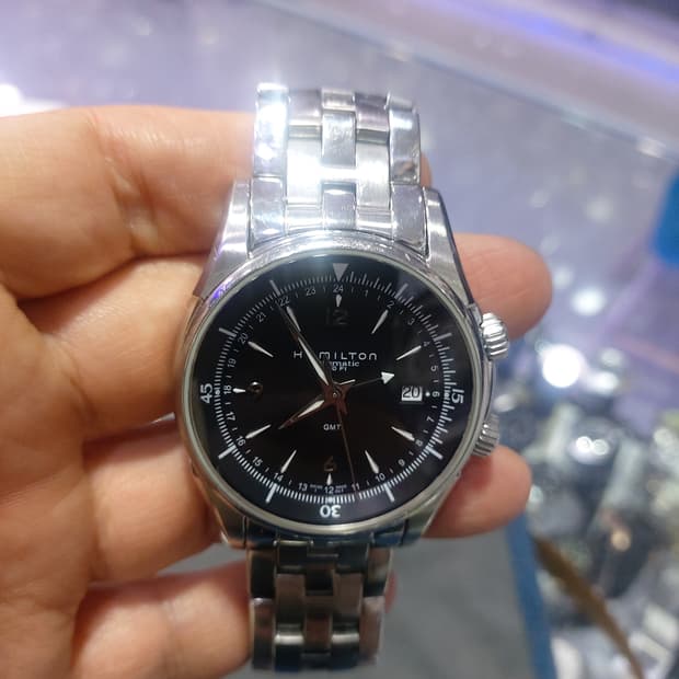 해밀턴 GMT 오토매틱 시계 