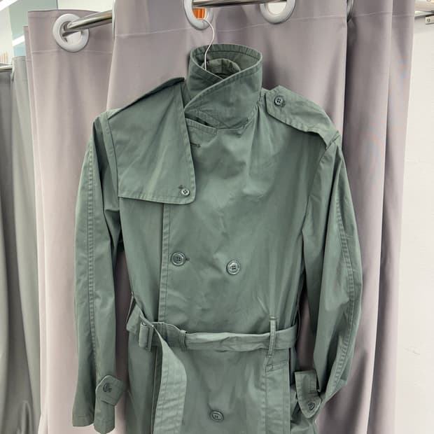 US 밀리터리 트렌치 코트