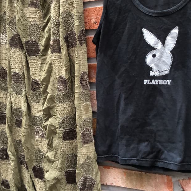 펑크 러힙 playboy 토끼 슬리브리스
