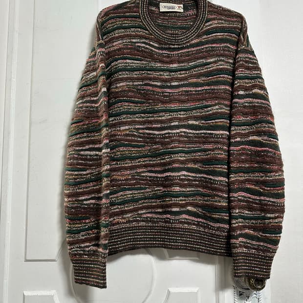 미쏘니 멀티컬러 니트