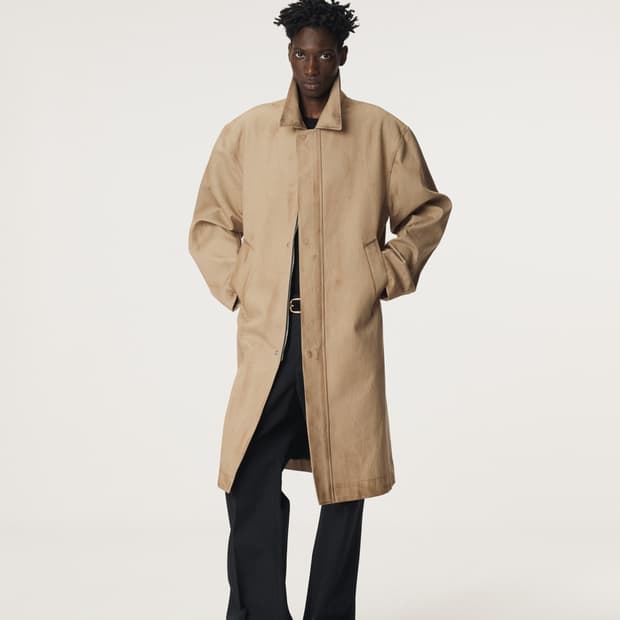 렉토 25FW 빈티지 이펙트 코튼 코트 데저트