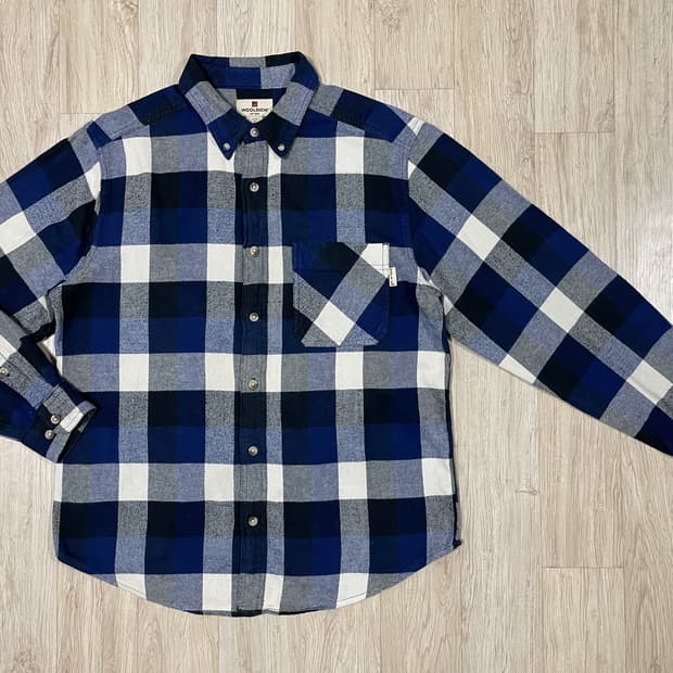 100~105) 울리치 체크 플란넬 셔츠(RRL&LVC&폴로)