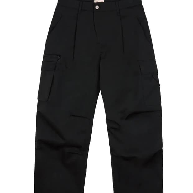 ETCE(이티씨이) 햄퍼스 카고팬츠 블랙 L사이즈