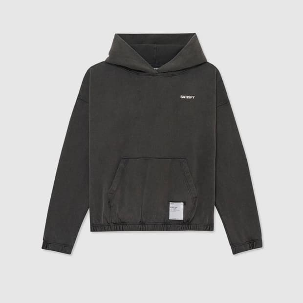 새티스파이 소프트셀 후드티 s