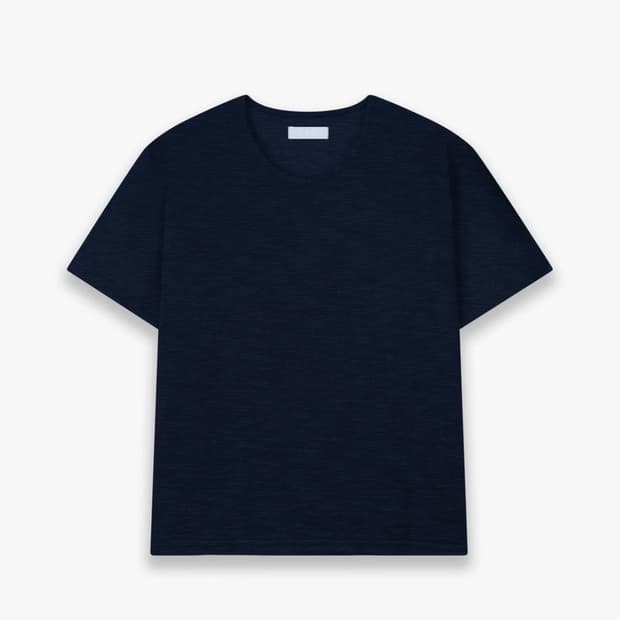 Les fint-t shirt navy 01