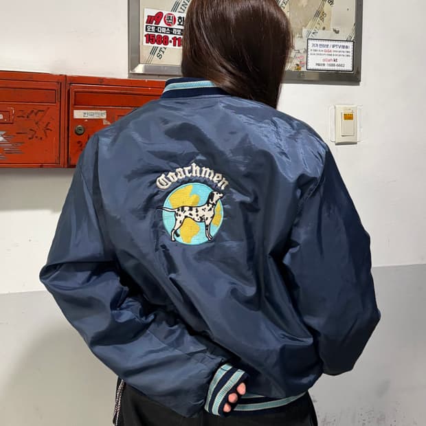 90s 올드스쿨 달마시안 네이비 스타디움 jk