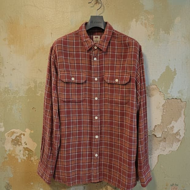 Levi's 체크 셔츠 M