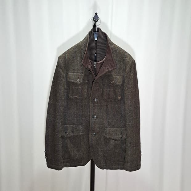 (택포) 시리즈 헤비트위드 유틸리티 포켓 자켓 100 B452