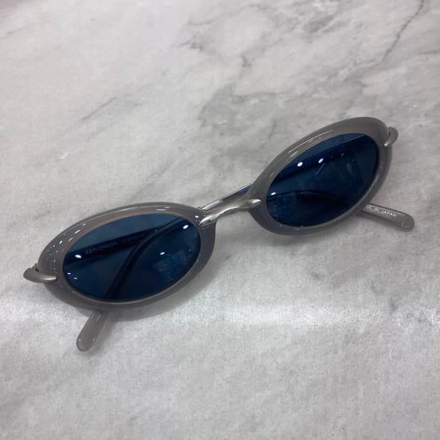 D11 보이런던 BOYLONDON 그레이 실버 빈티지 오벌 선글라스