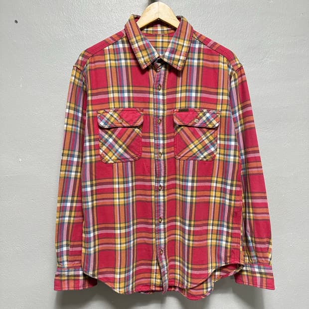 칼하트 플란넬 체크 셔츠