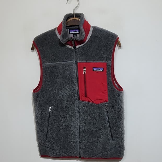 (XS) 파타고니아 레트로 후리스 조끼 집업 플리스 베스트 