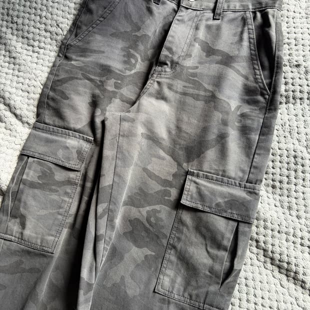 덤 CAMO WIDE CARGO PANTS 14