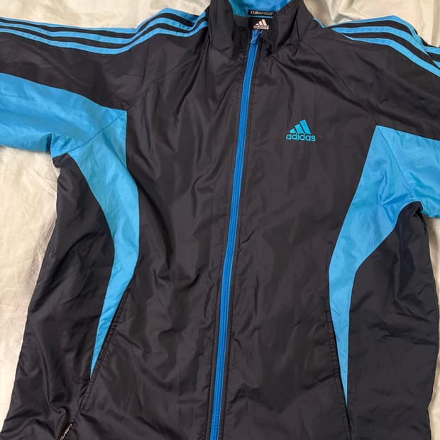 아디다스 빈티지 바람막이 s