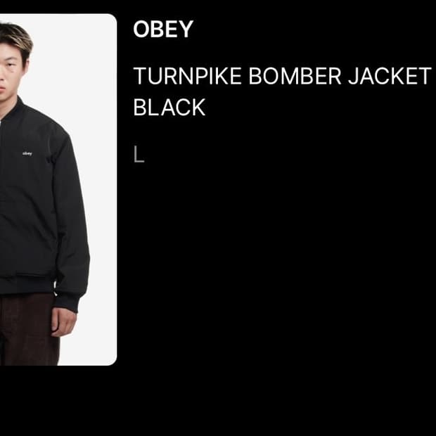 오베이 봄버자켓