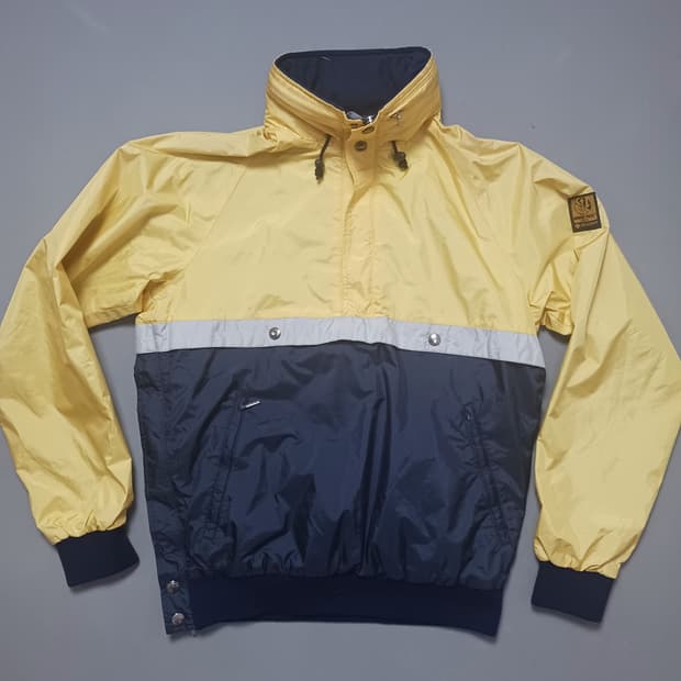 [90] 데상트 90s 히든후드 아노락 바람막이 자켓 고어텍스