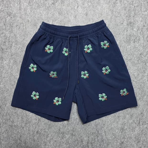 폴로 랄프로렌 멀티자수 수윔 쇼츠 수영 반바지 XS