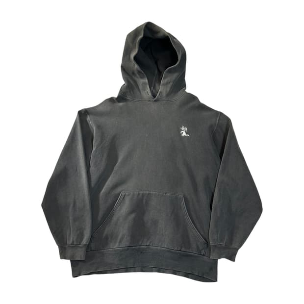 [Stussy] 90s OLD 스투시 피그먼트 로고 후드티