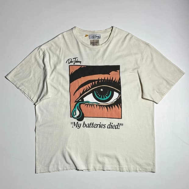 갤러리 디파트먼트 x 독 존슨 데드 베터리 반팔 티셔츠 R3040