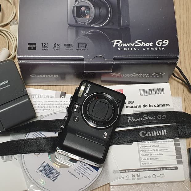 캐논 파워샷 G9 A급 풀박