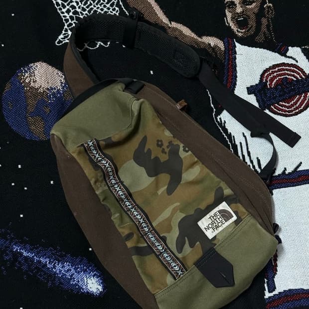 (급처)노스페이스 밀리터리 백 