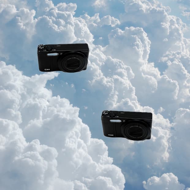 패션모델&소프트포커스!) Ricoh CX4디카 카메라