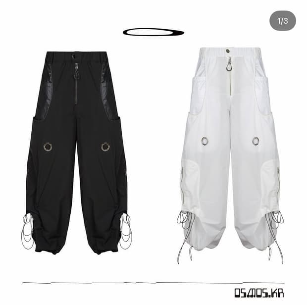 오스모스 레이버팬츠 2사이즈