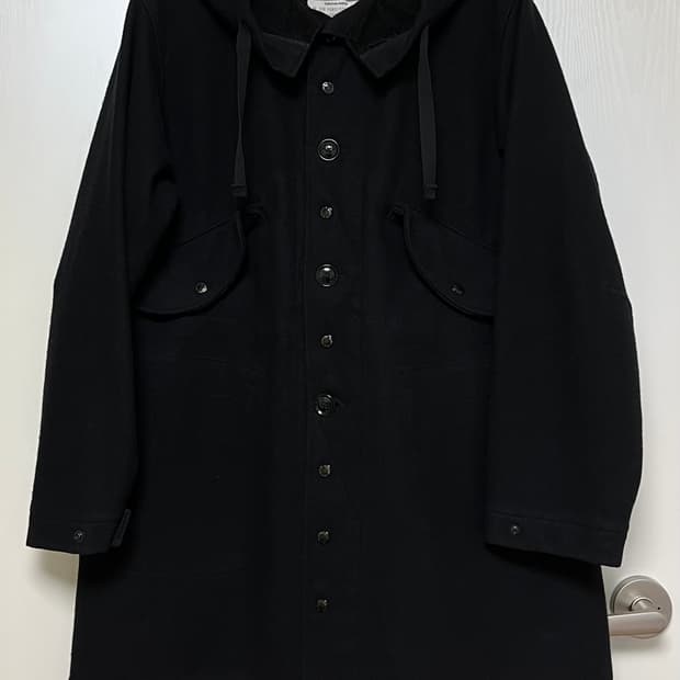 엔지니어드가먼츠 울멜튼 하이랜드 파카  / 블랙 / S (95–100)