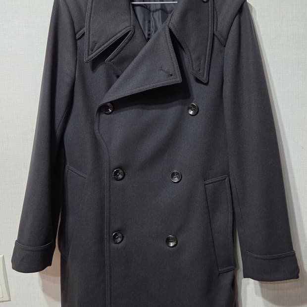 우영미 더블 남자코트 100