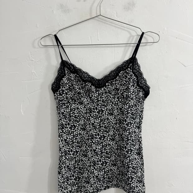 flower lace sleeveless