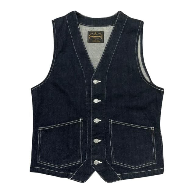 코지마진즈 데님 베스트