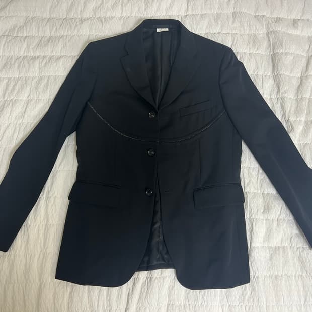 Homme Deux 2018 split panel blazer