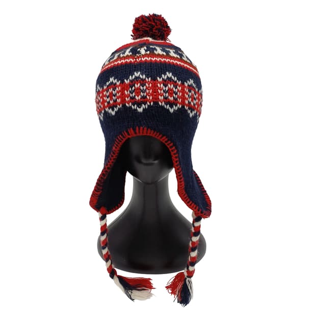 일본 빈티지 키즈 비니 방울 귀달이 모자 [BF10445-154-28]