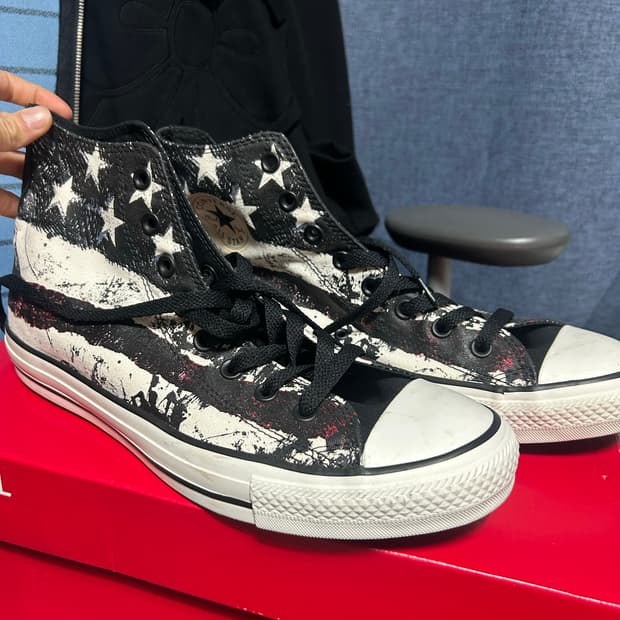 성조기 컨버스 10사이즈 새상품