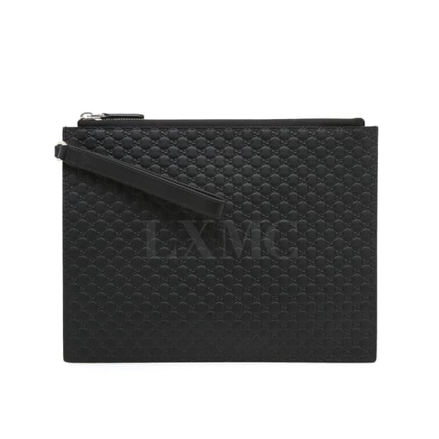 구찌 마이크로시마 클러치 블랙 씨마 지퍼파우치 544477