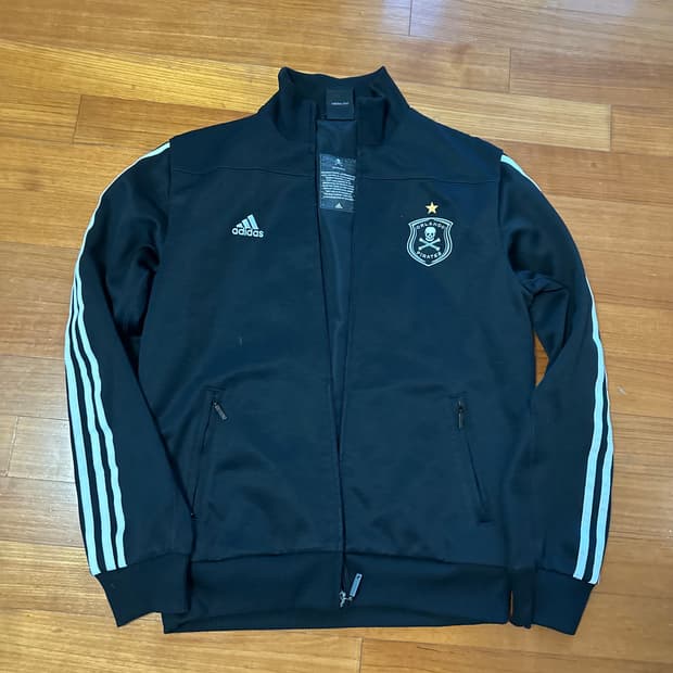 아디다스 올랜도 스컬로고 블랙 트랙탑 져지자켓 100