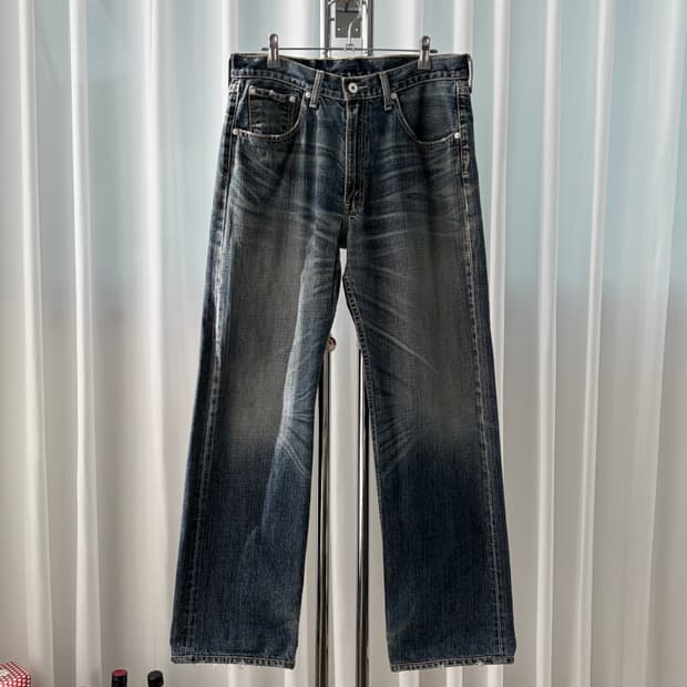 [31인치]리바이스 00s 빈티지 워시드 데님 팬츠