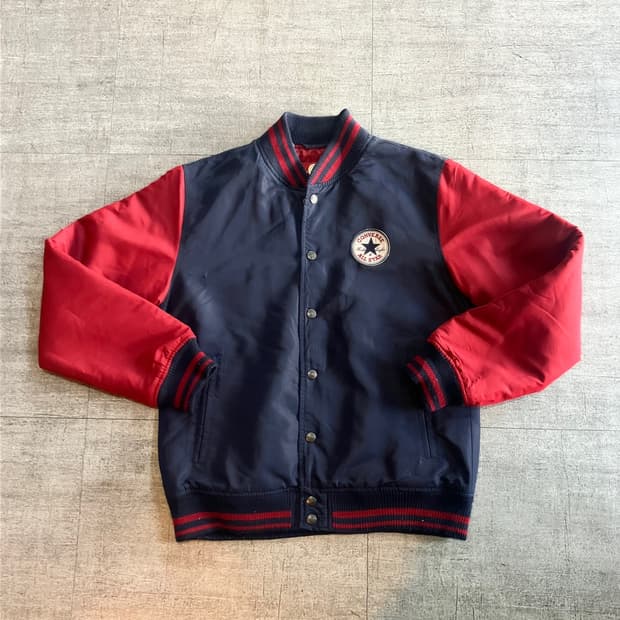 Converse 컨버스 올드스쿨스트릿 배색나그랑 야구잠바 봄버자켓