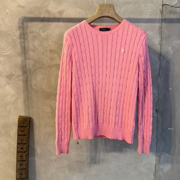 폴로 케이블 니트 여성55