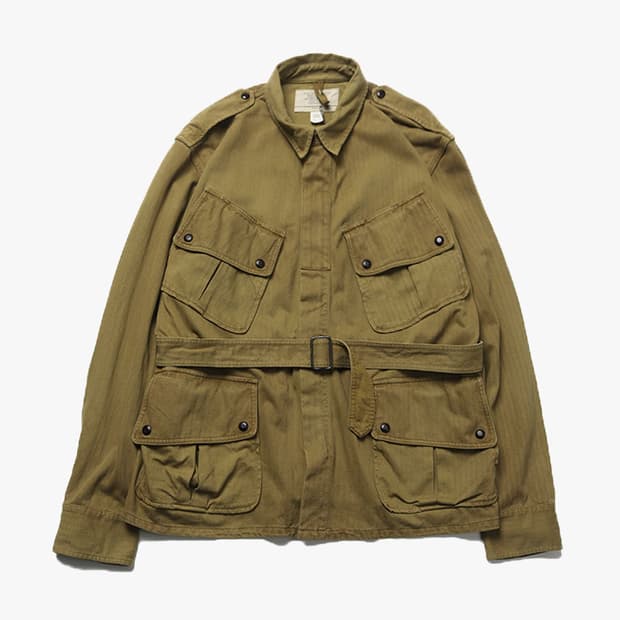 RRL - 24AW 한정 KNIT HERRINGBONE TWILL JK