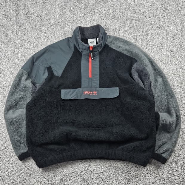 아디다스 어드벤쳐 스쿼미시 플리스 아노락 집업( 2XL ) / 10087