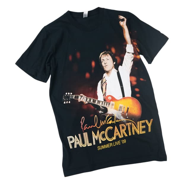 폴 매카트니 2009 뉴욕 라이브 투어 반팔 티셔츠 (XS)