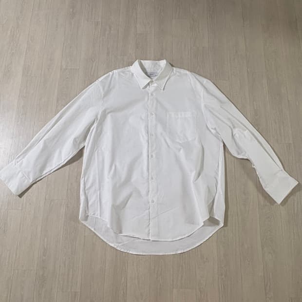 qss 옥스퍼드 셔츠 화이트 L
