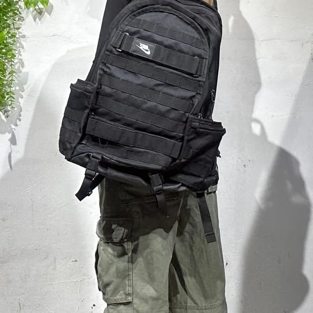 나이키 블랙 스케이트 보드 백팩 가방 