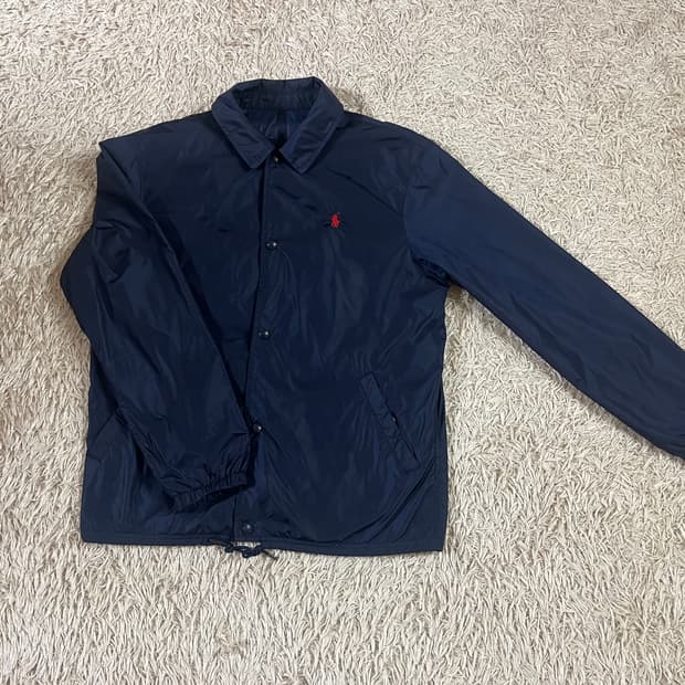 폴로 랄프로렌 네이비 코치 자켓