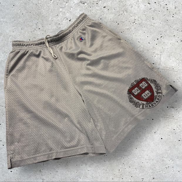 [M] 챔피온 하버드 메쉬 반바지 그레이 D21