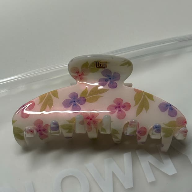 [새상품] 글로니 헤어클립 집게핀 - 라벤더 블룸