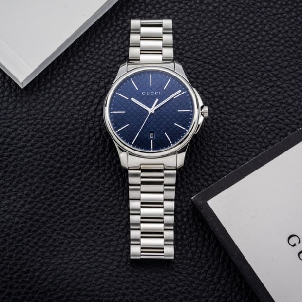 정품 구찌시계 메탈 남성